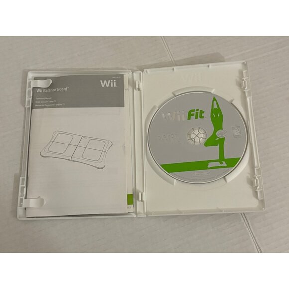 Wii Fit Nintendo Fitness Exercise Yoga Running Disc Manual No Balance Board Used - Picture 4 of 5